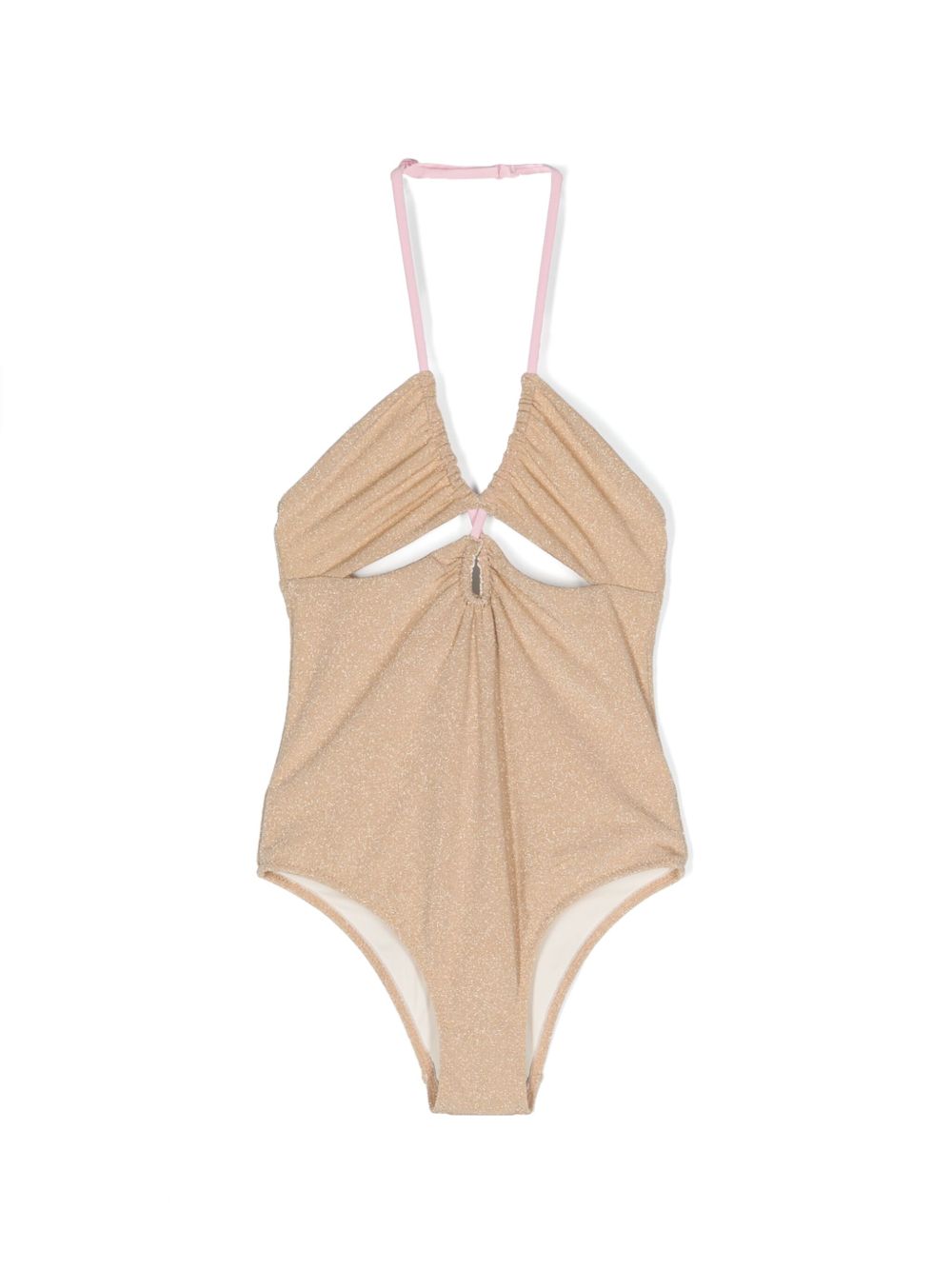 Costume intero Kinsley oro lurex KNS0002 00340F MC2 SAINT BARTH KIDS 