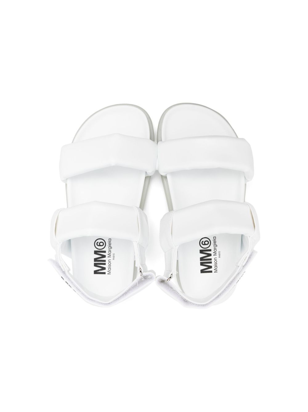 Sandalo bianco imbottito 77548 02 MM6 MAISON MARGIELA KIDS 
