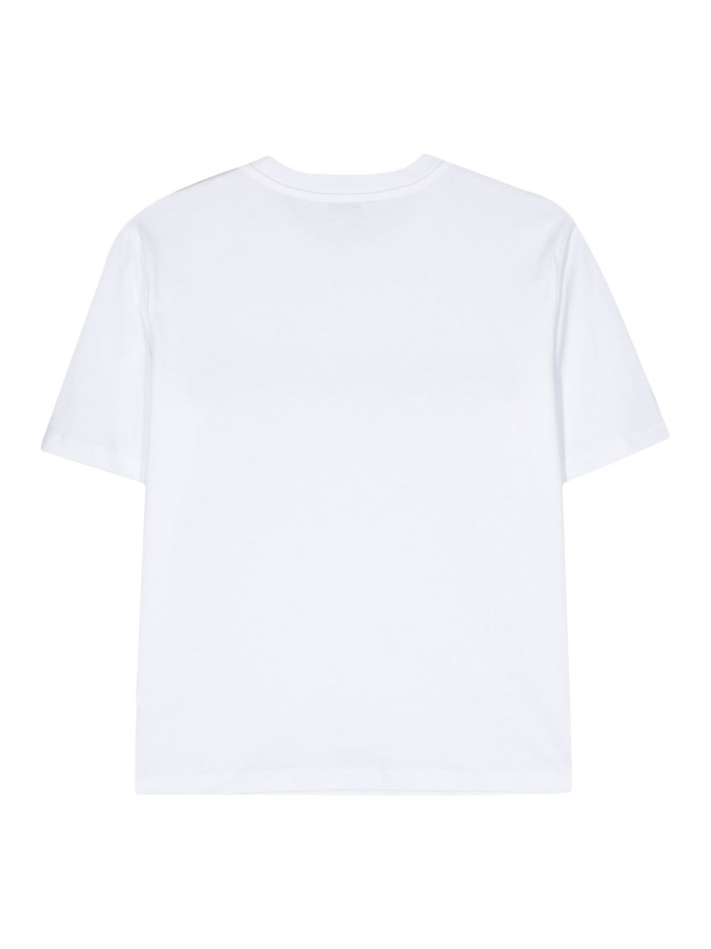 T-shirt bianca logo strass <BR/> 2M4389J089 W103 PATRIZIA PEPE 