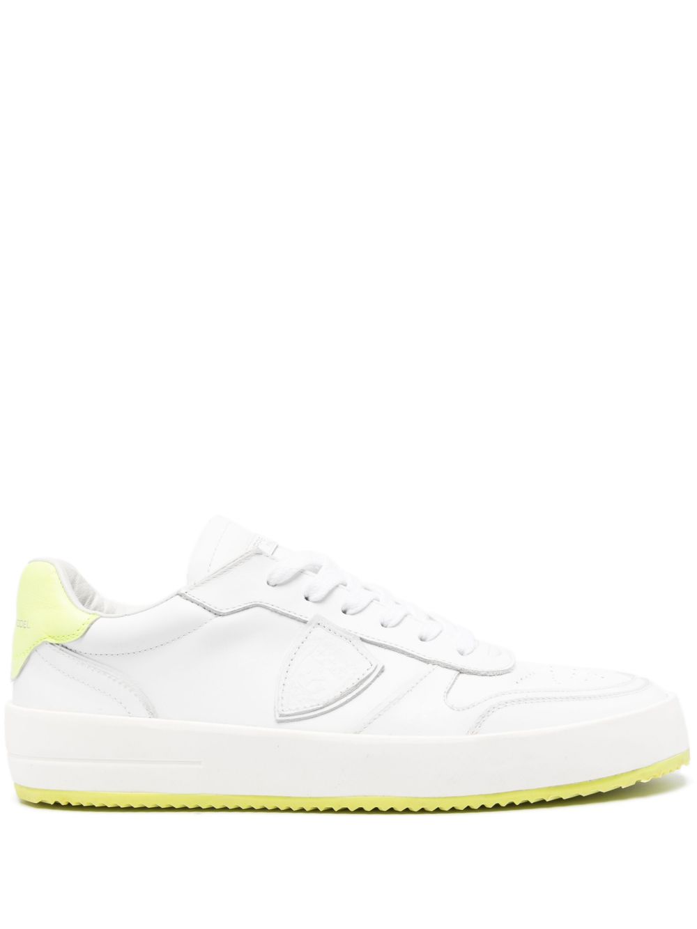 Sneakers Nice bianche/lime  uomo VNLU VN01 PHILIPPE MODEL 