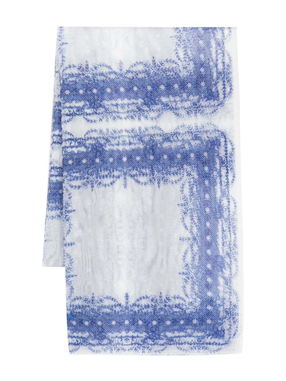 Foulard blu in tulle A33020750 1296 PHILOSOPHY DONNA 
