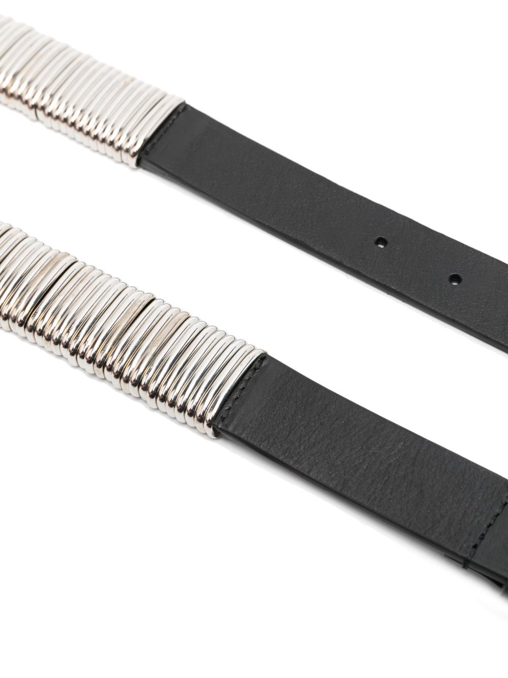 Cintura nera passanti in metallo 103420A1UC Z99N PINKO 