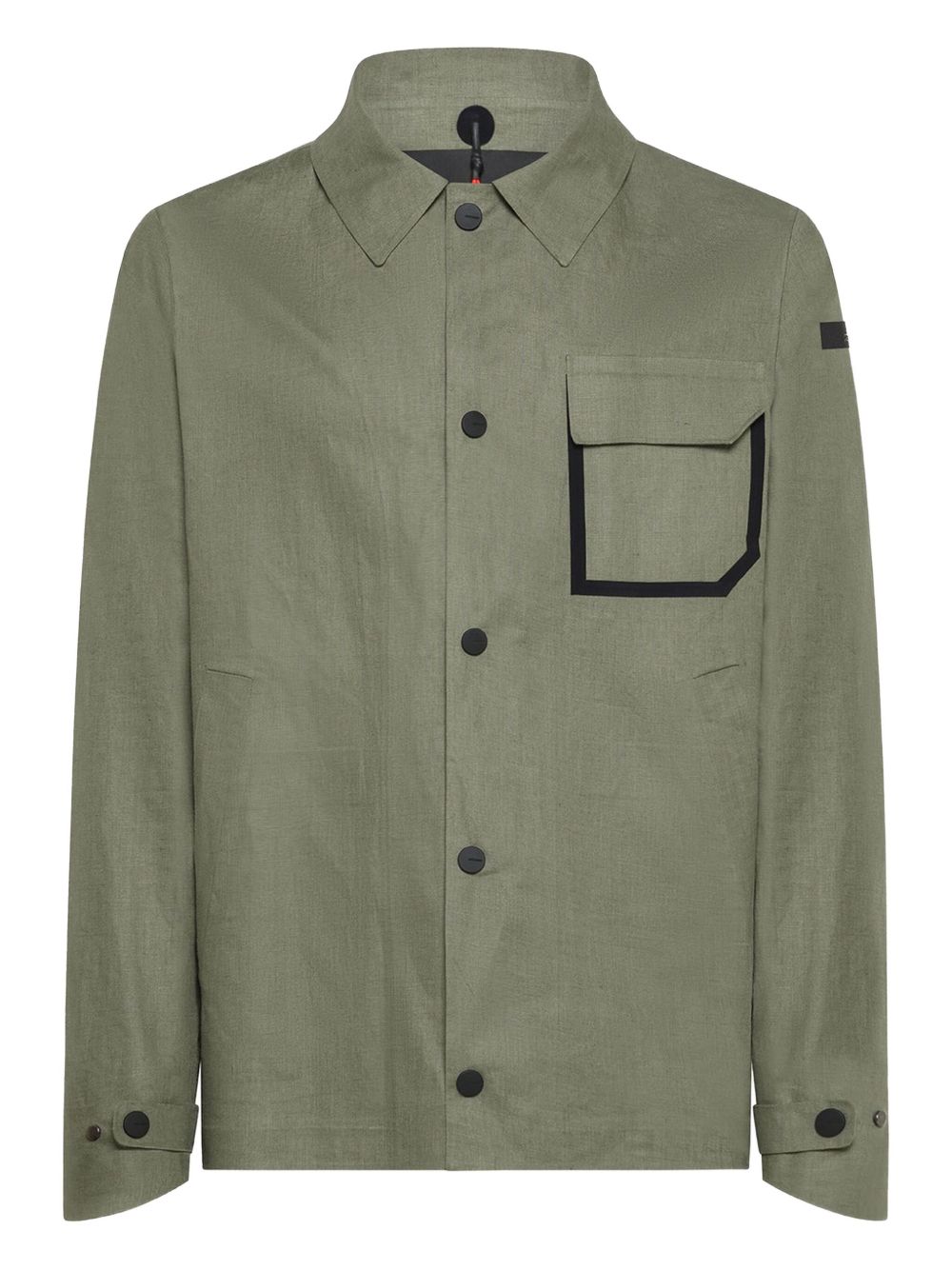 Terzilino Overshirt Jkt verde salvia lino 24024 22 RRD 