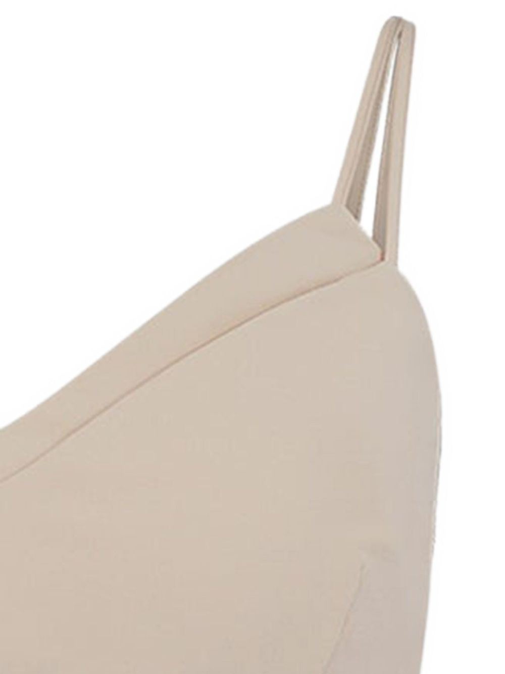 Crop Top beige raso P24CPTO011 0615 SIMONA CORSELLINI 