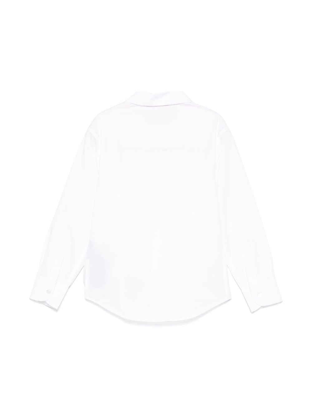 Camicia bianca basic BW5P00P0479 100BC BALMAIN KIDS 
