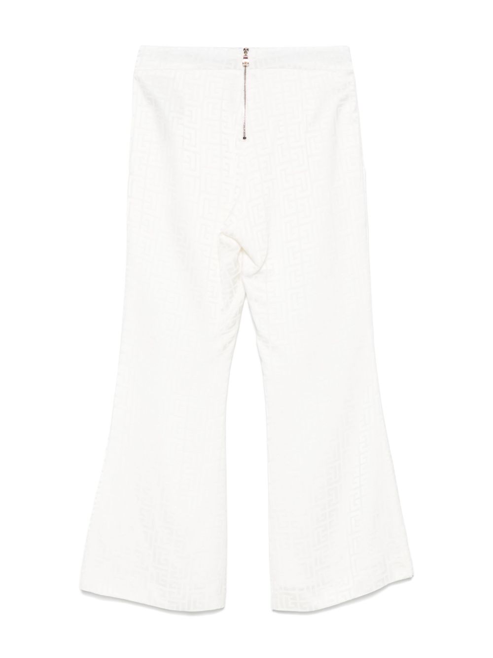Pantalone avorio logo monogram all-over BW6C90S0192 102OR BALMAIN KIDS 