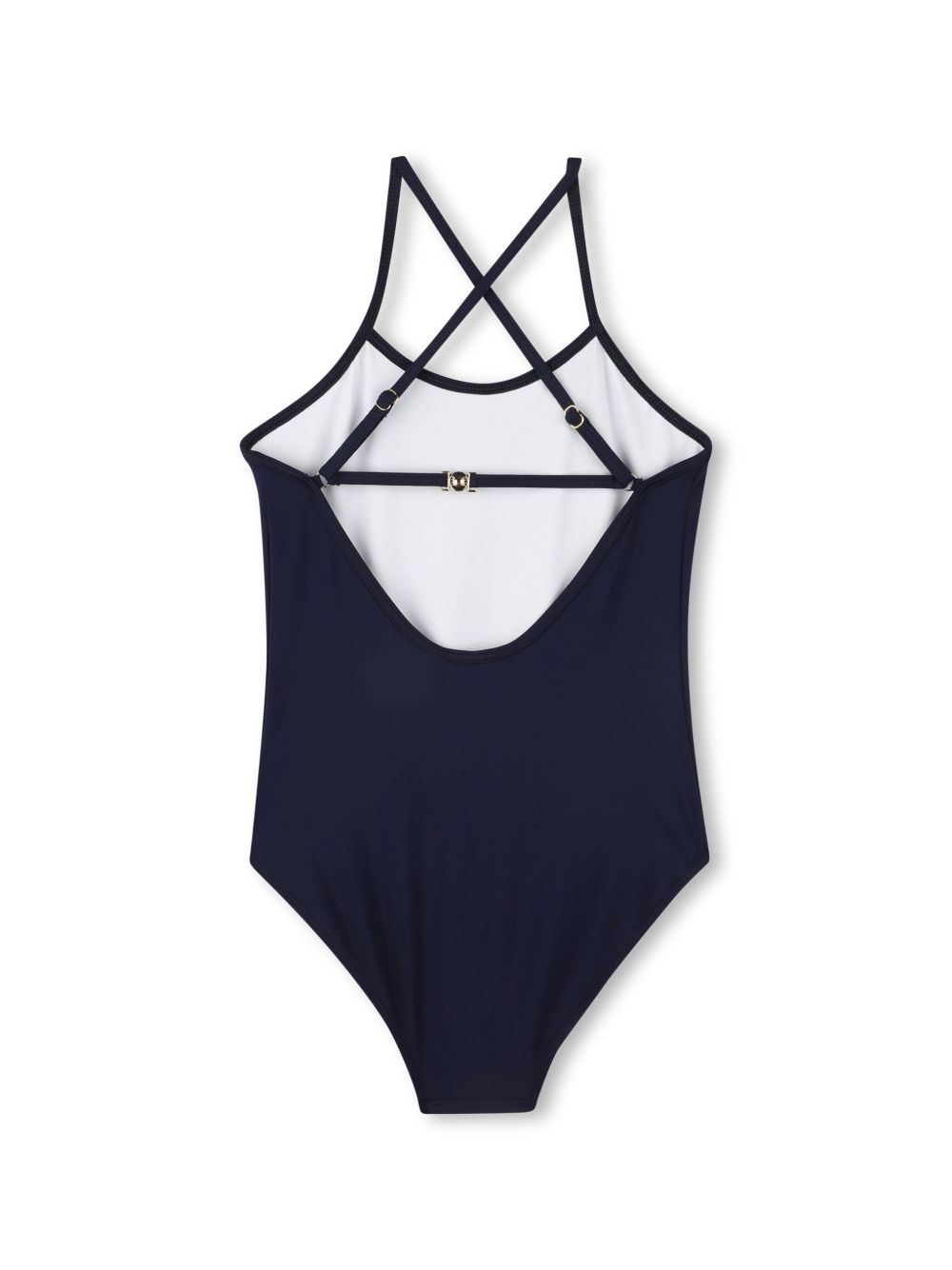 Costume intero logo frontale blu notte C20502 859 CHLOE KIDS 