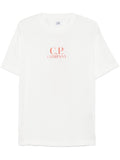 White T-shirt with retro print