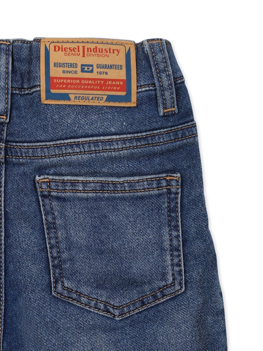 Bermuda denim neonato K00362KXBN1 K01 DIESEL KIDS 