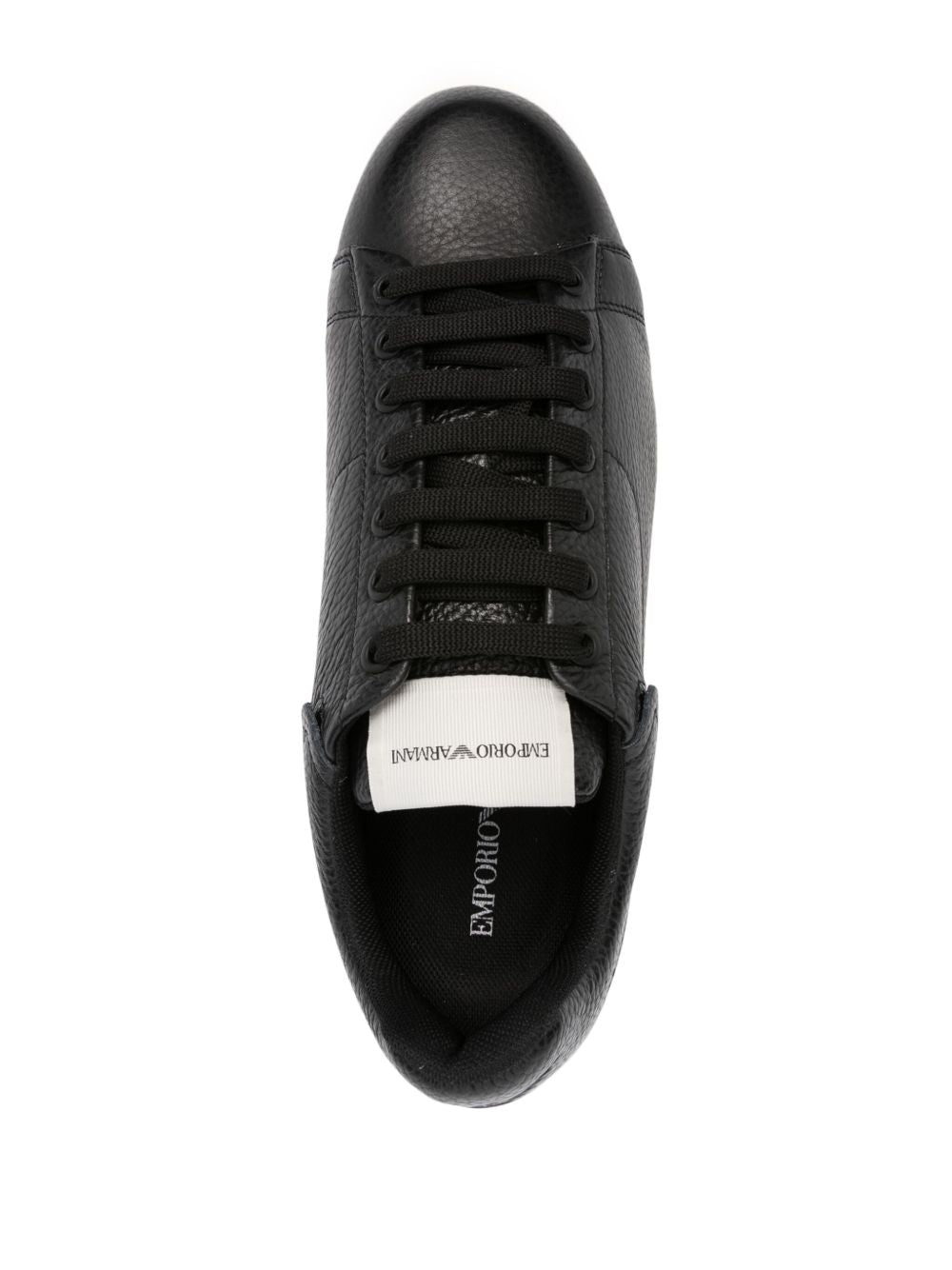 Sneakers in pelle bottolata nera X4X264XF768 00002 EMPORIO ARMANI 