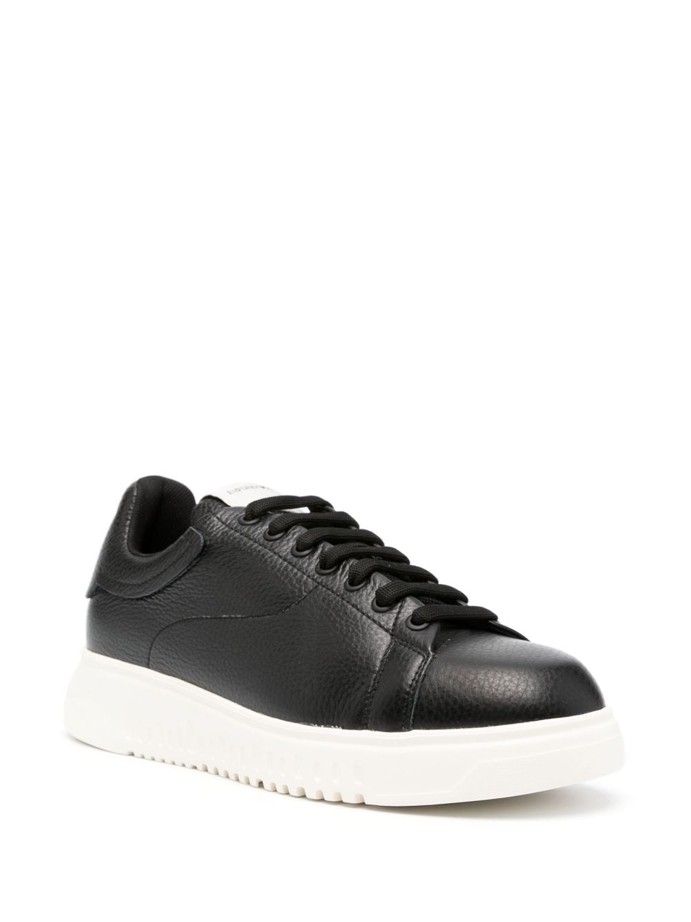 Sneakers in pelle bottolata nera X4X264XF768 00002 EMPORIO ARMANI 