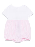 Two-tone baby romper