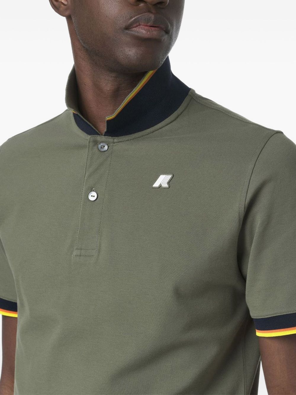 Polo vincent verde K1125BW V15 K-WAY 