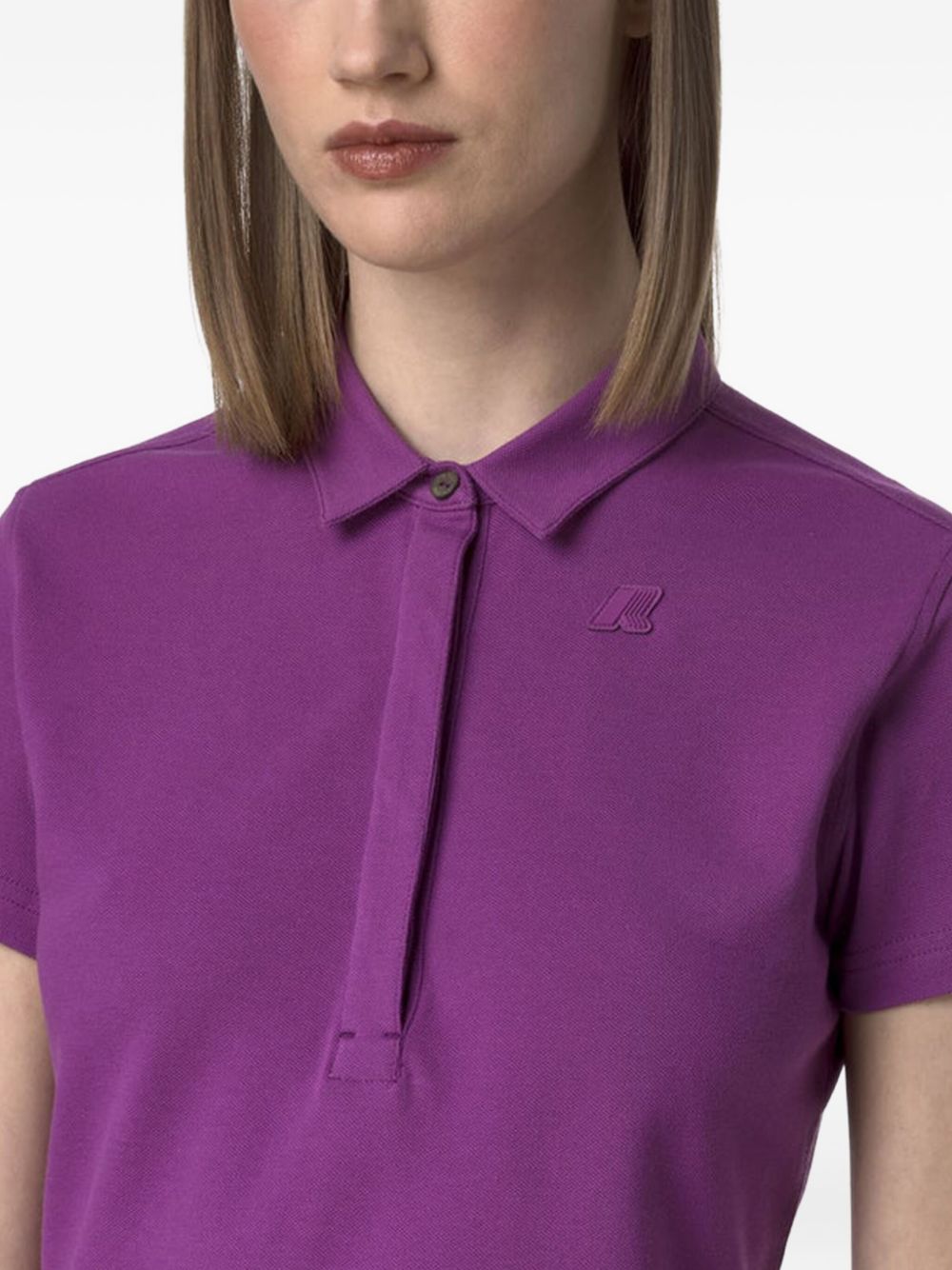 Polo amedea pique viola K1127GW 521 K-WAY 