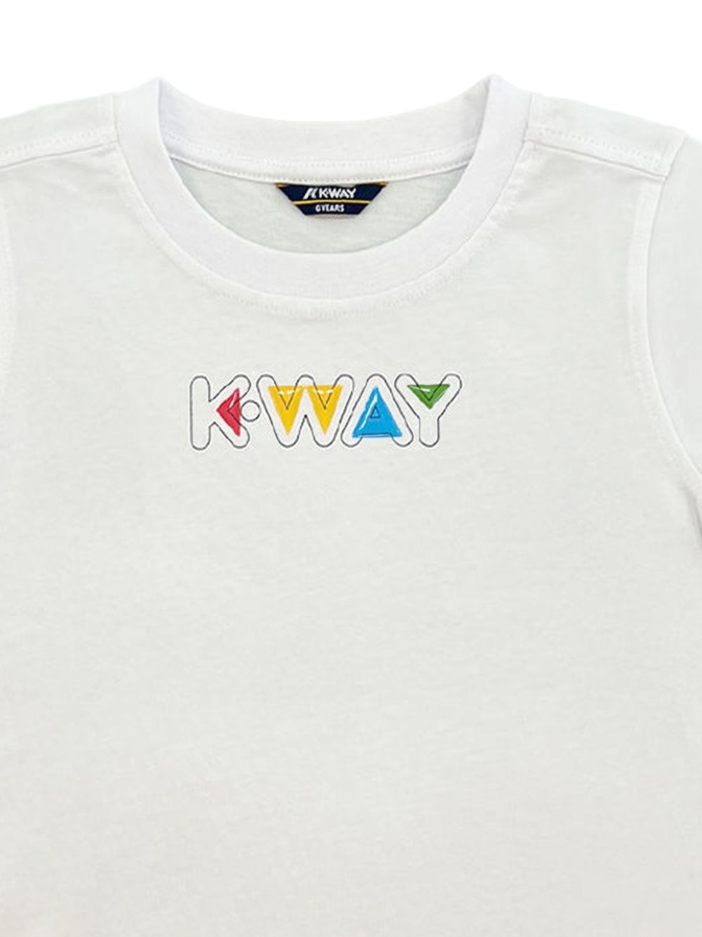 T-shirt bianca P. odom pop K5136YW 001 K-WAY KIDS 