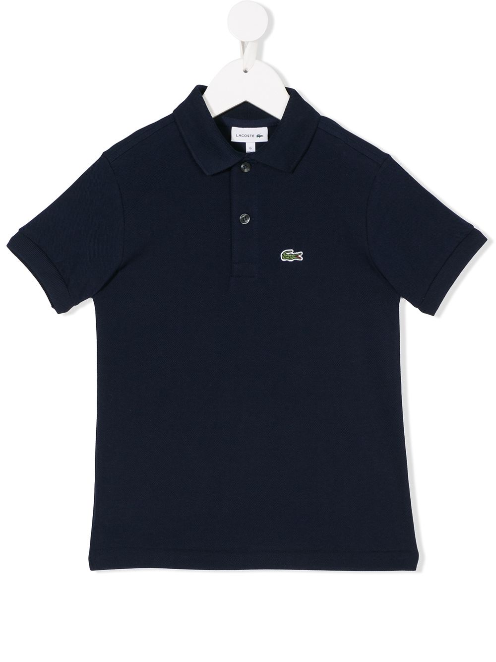Polo blu logo ricamo PJ2909 166 LACOSTE KIDS 