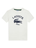 White T-shirt with front logo print