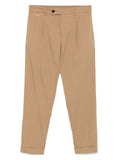 Pantalone riviera slim fit cammello