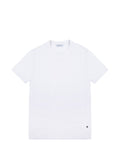 T-shirt basic bianca mini ricamo