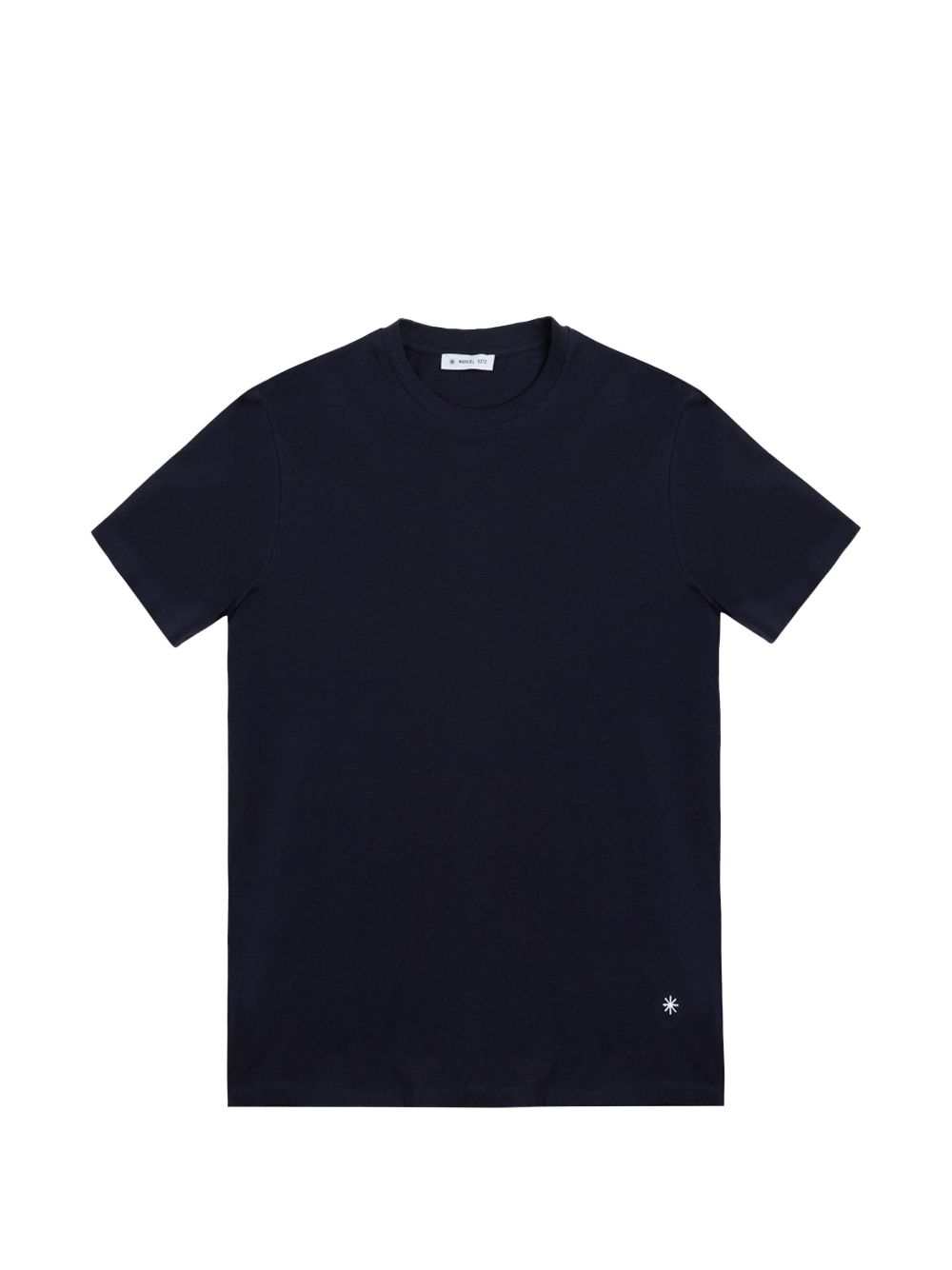 T-shirt basic blu  mini ricamo 3832M568253284 89 MANUEL RITZ 