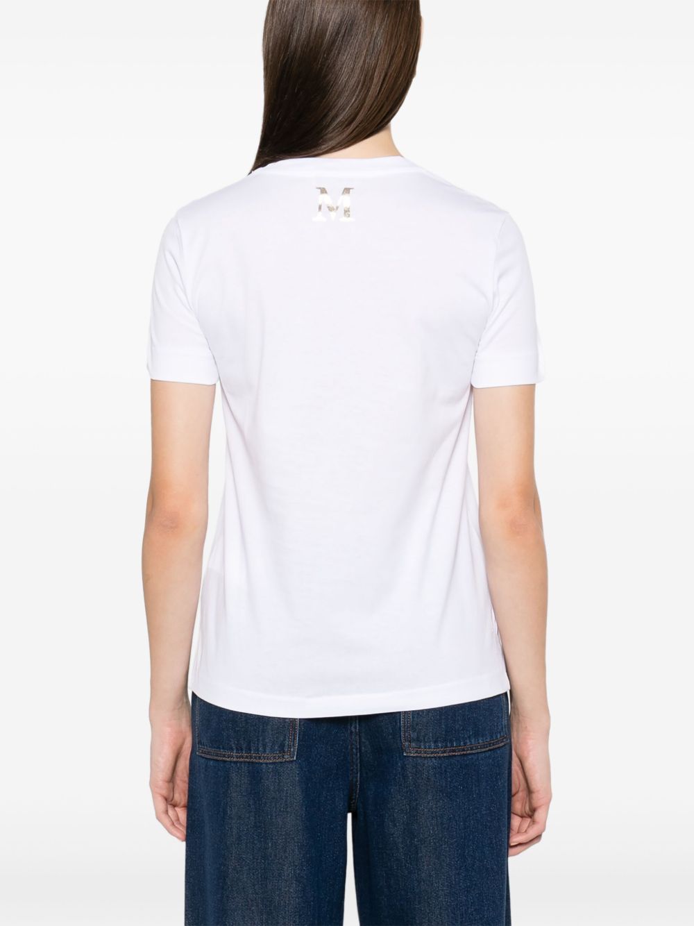 T-shirt bianca summer feeling 2519971033600 001 MAX MARA 'S 