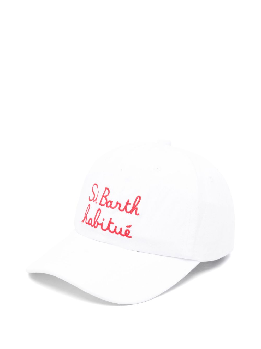 Cappello bianco "saint barth habituè" DAS0004 05361H MC2 SAINT BARTH 