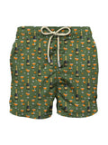 Bellini 52 green micro lighting costume