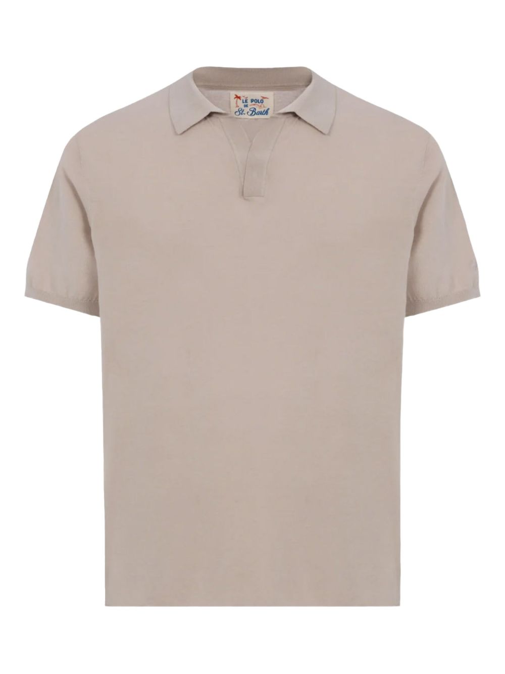 Polo Sloan in maglia grigio pietra SLO0001 00092H MC2 SAINT BARTH 