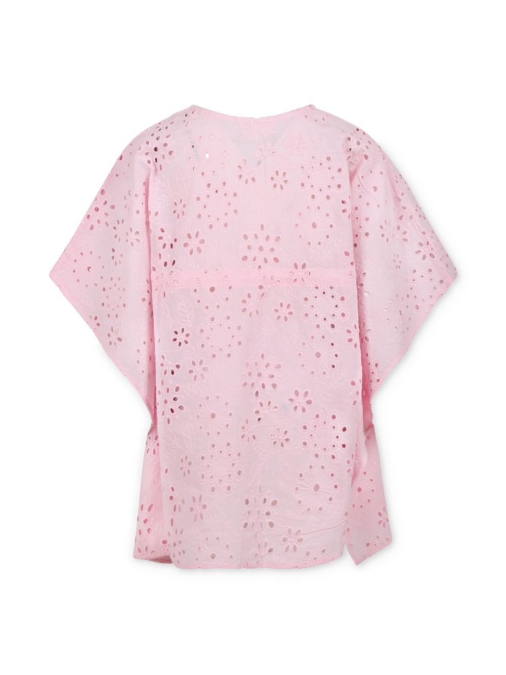 Copricostume Kate in pizzo san gallo rosa KAT0001 00386H MC2 SAINT BARTH KIDS 