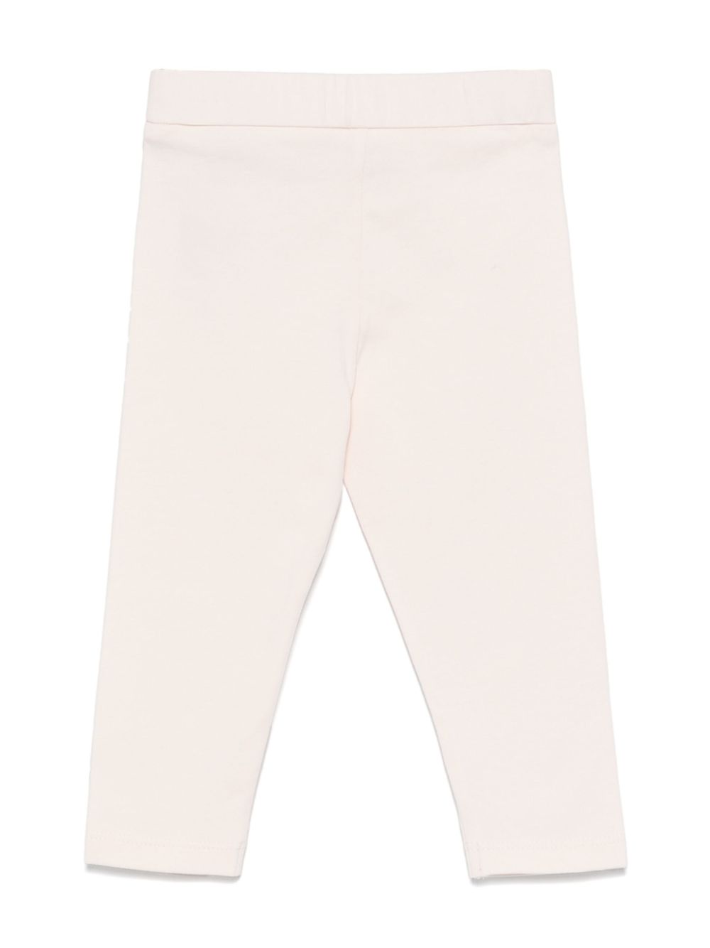 Leggins rosa logo patch logo ricamo 9518H0000289AUM 529 MONCLER KIDS 
