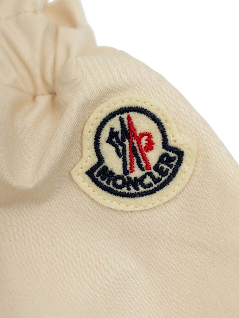 Bermuda beige mini patch logo 9542B0001359866 200 MONCLER KIDS 