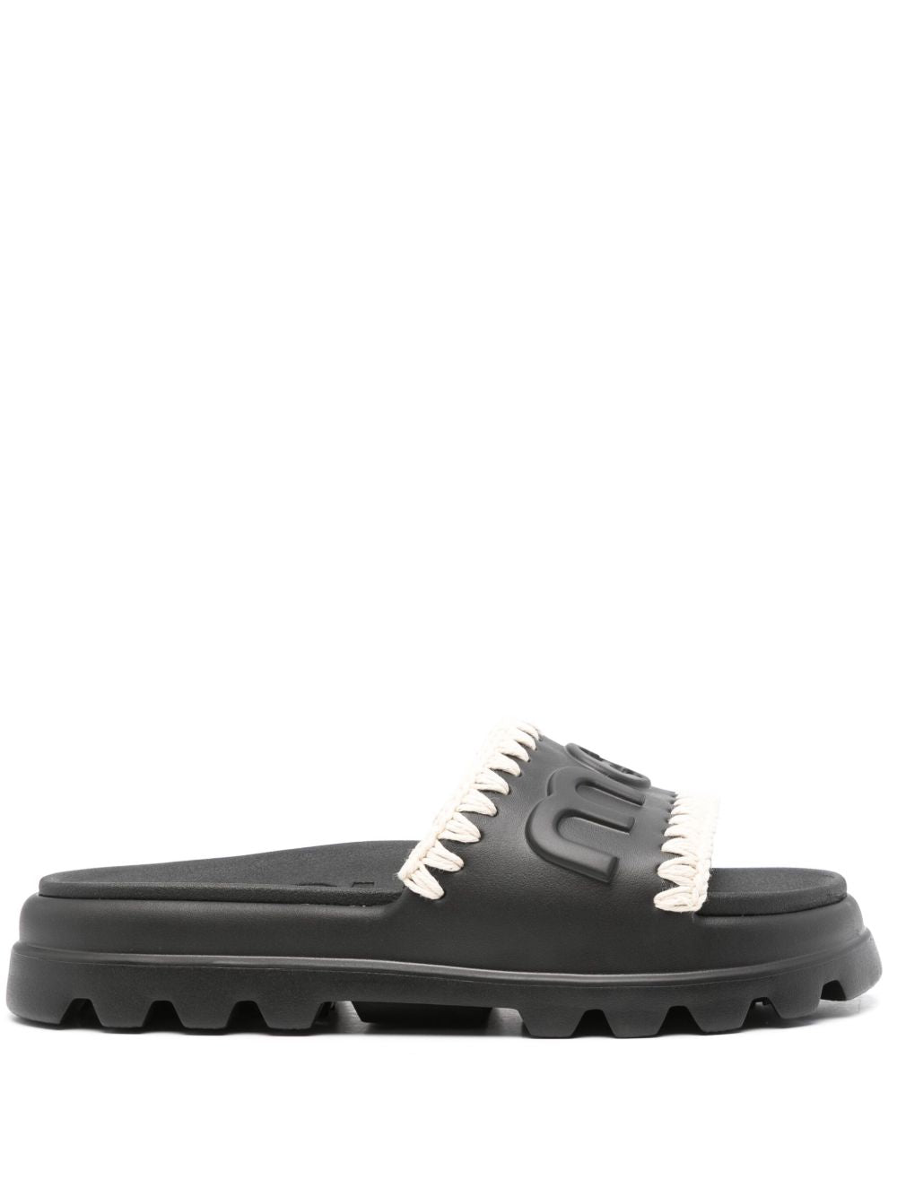 Eva one-piece slide nero<BR/> MUSW661000N BKW MOU 