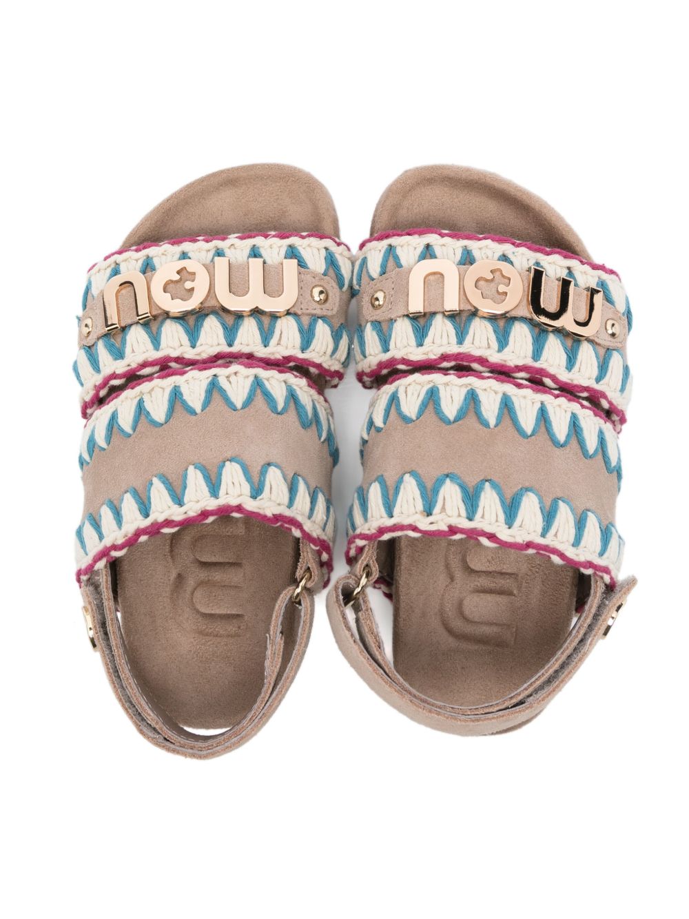 Sandalo baby cuciture multicolor MUSK631004A PSA MOU KIDS 