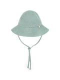 Aqua green knitted fisherman hat
