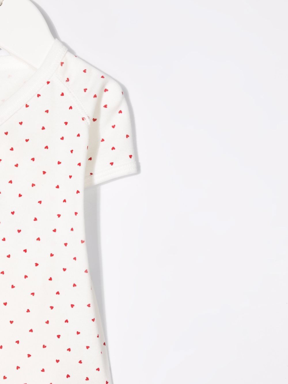 Set body con cuori neonato (3pz) A04O7 00 PETIT BATEAU KIDS 