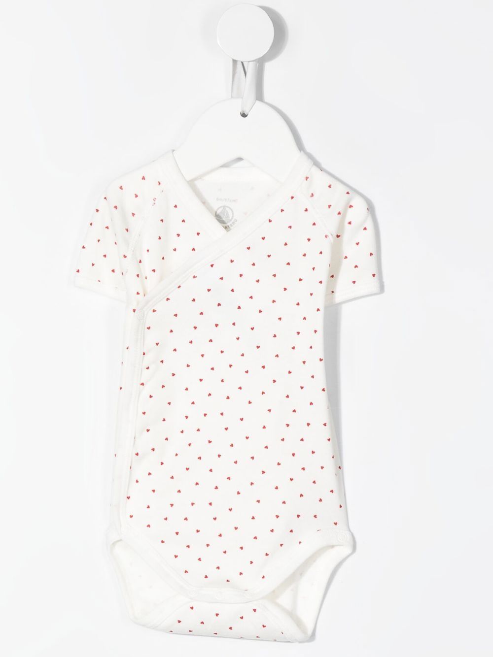 Set body con cuori neonato (3pz) A04O7 00 PETIT BATEAU KIDS 