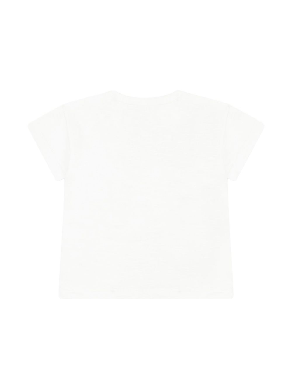 T-shirt panna neonato con taschino A0A0S 09 PETIT BATEAU KIDS 
