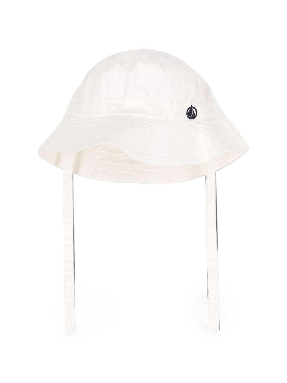 Cappello pescatore bianco con lacci A0AU4 02 PETIT BATEAU KIDS 