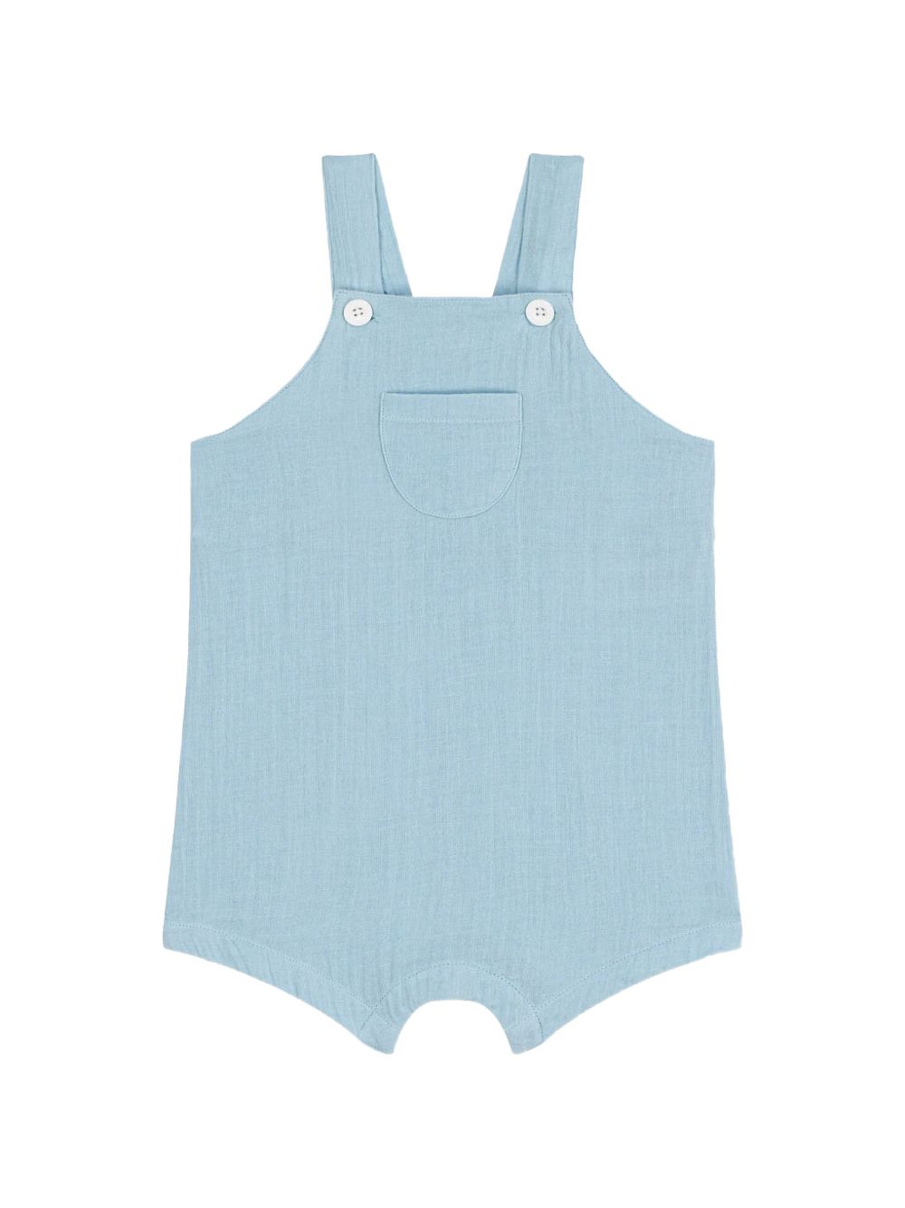 Salopette celeste neonato A0CEF 03 PETIT BATEAU KIDS 
