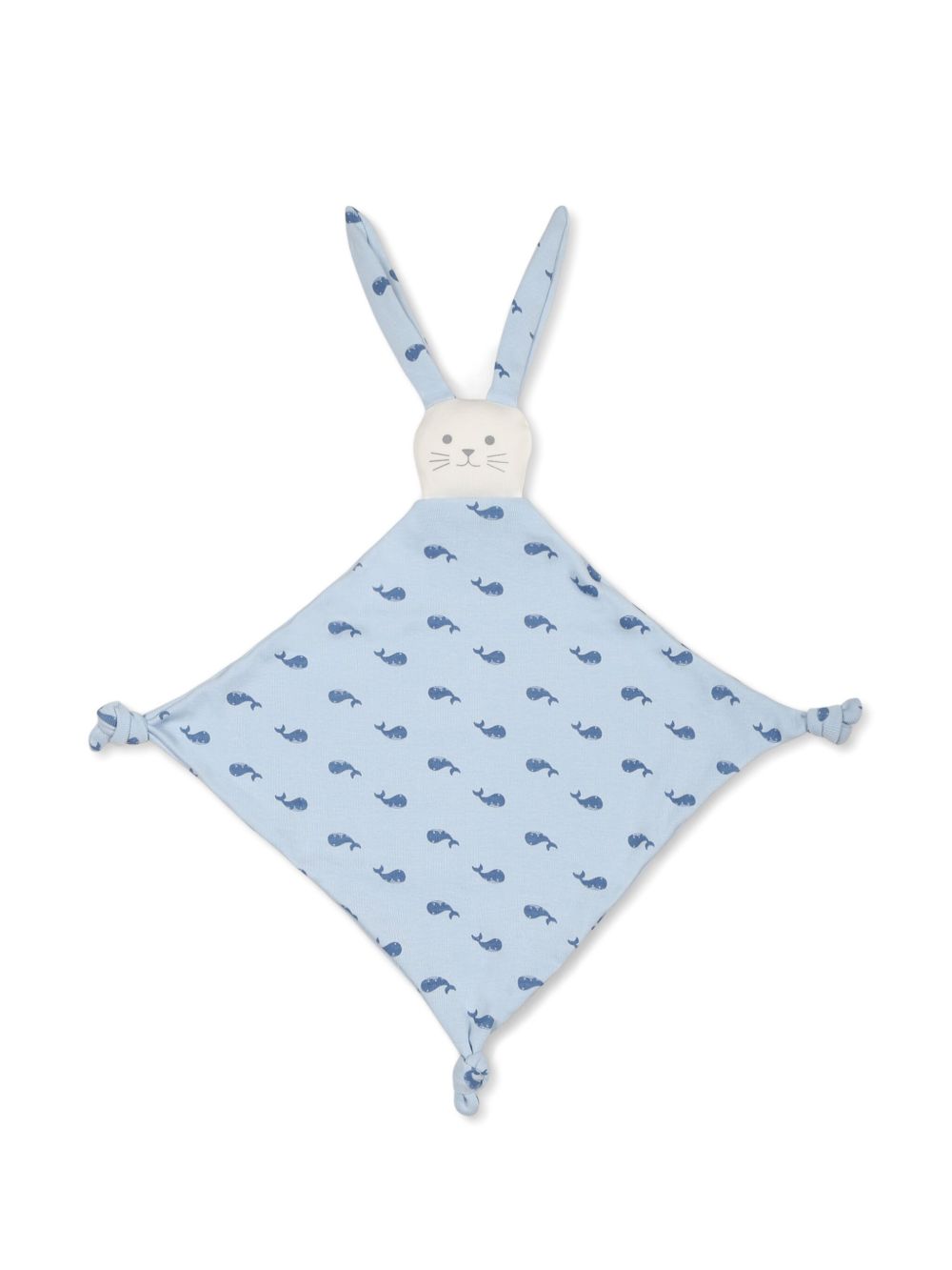 Peluche coniglio con fantasia all-over celeste A0CIV 01 PETIT BATEAU KIDS 