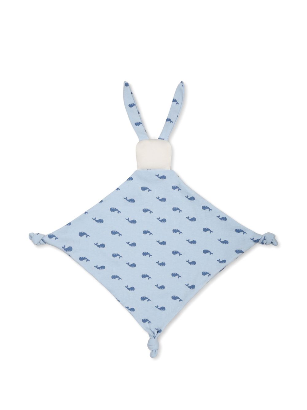 Peluche coniglio con fantasia all-over celeste A0CIV 01 PETIT BATEAU KIDS 