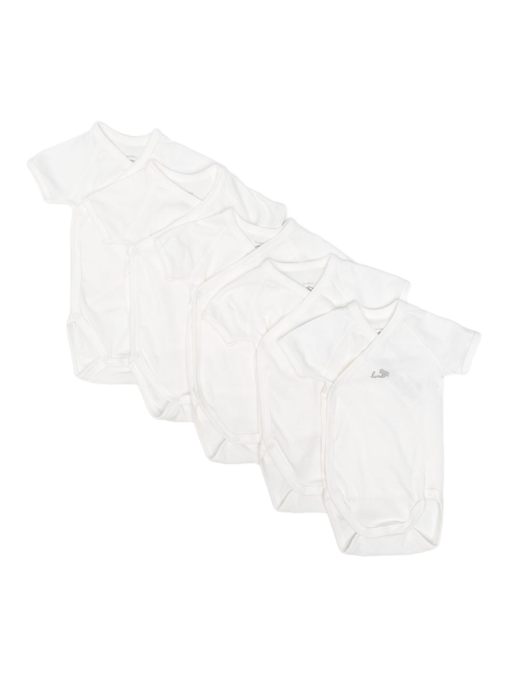 Set body tinta unita (5pz) A0CNP 00 PETIT BATEAU KIDS 