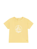 Yellow T-shirt with front logo