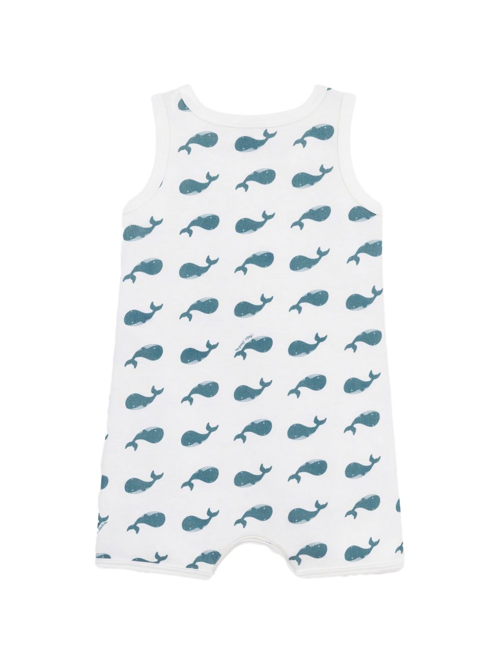 Tutina bianca con balene A0CZB 03 PETIT BATEAU KIDS 