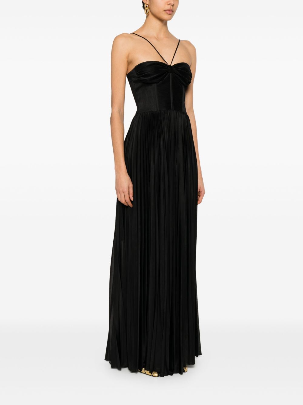 Abito cicogna nero 104994A2DM Z99 PINKO 
