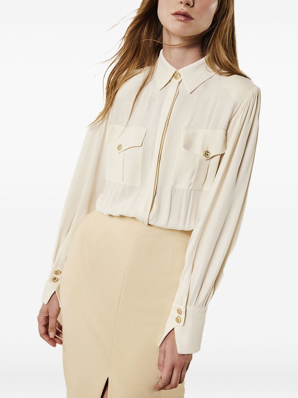 Abito monica beige x Elisabetta Franchi PE225DD1N13C11 659 PRONOVIAS PARTY EDIT 