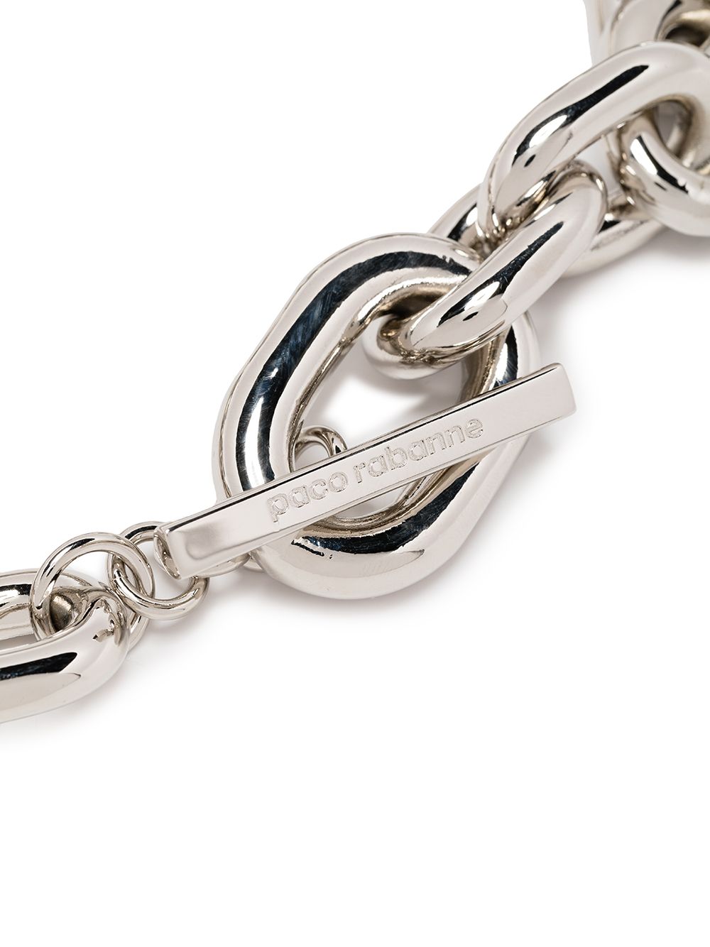 Collana a maglie XL argento 20HBB0015MET077 P040 RABANNE 