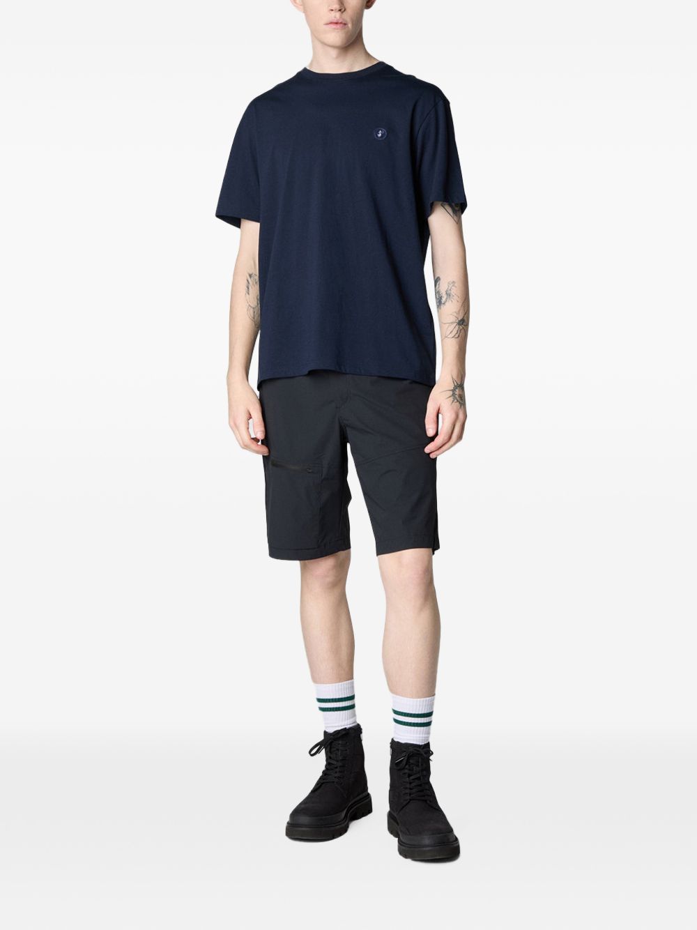 T-shirt Adelmar blu DT1194MBESY20 90000 SAVE THE DUCK 