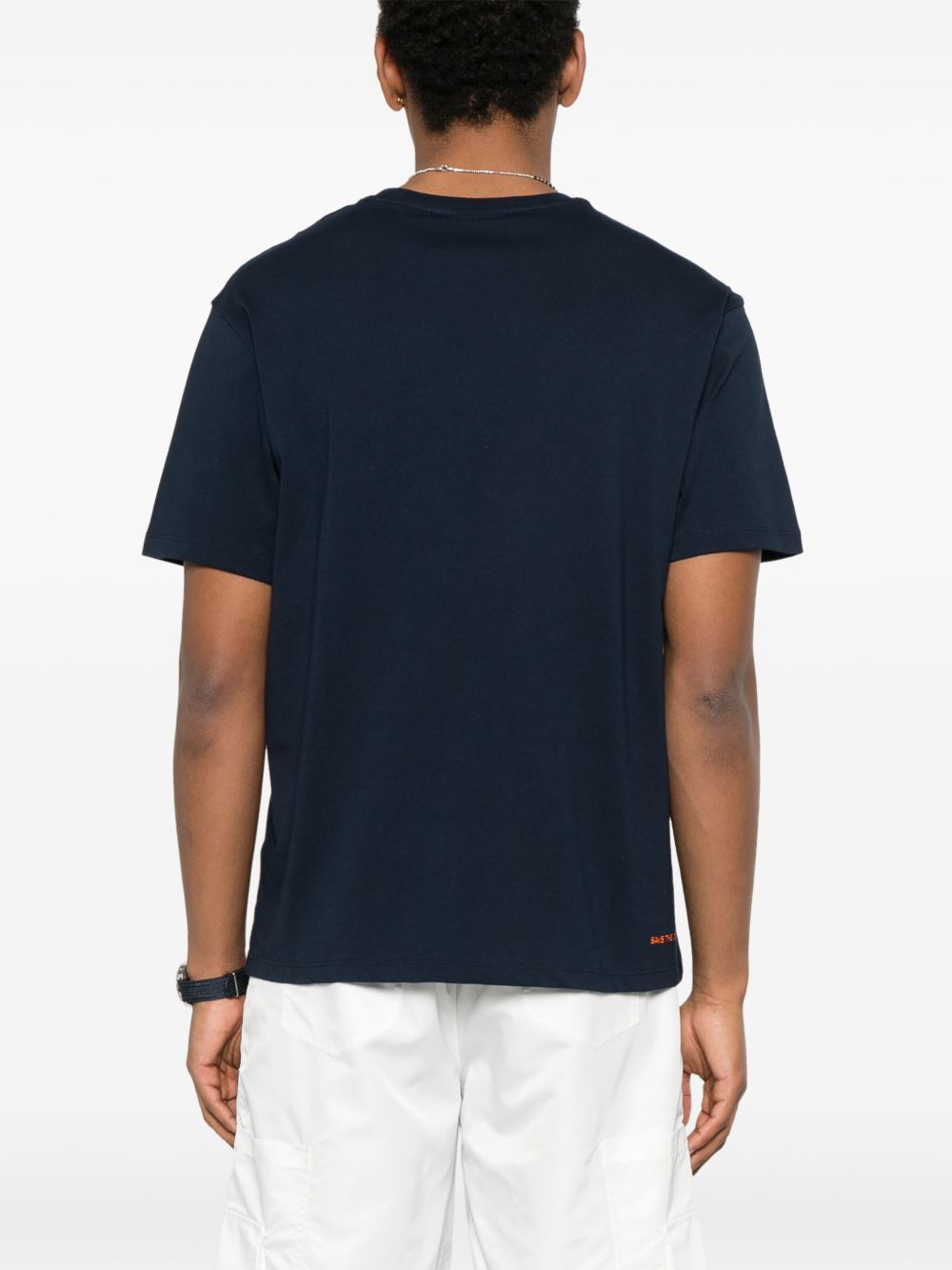 T-shirt Adelmar blu DT1194MBESY20 90000 SAVE THE DUCK 