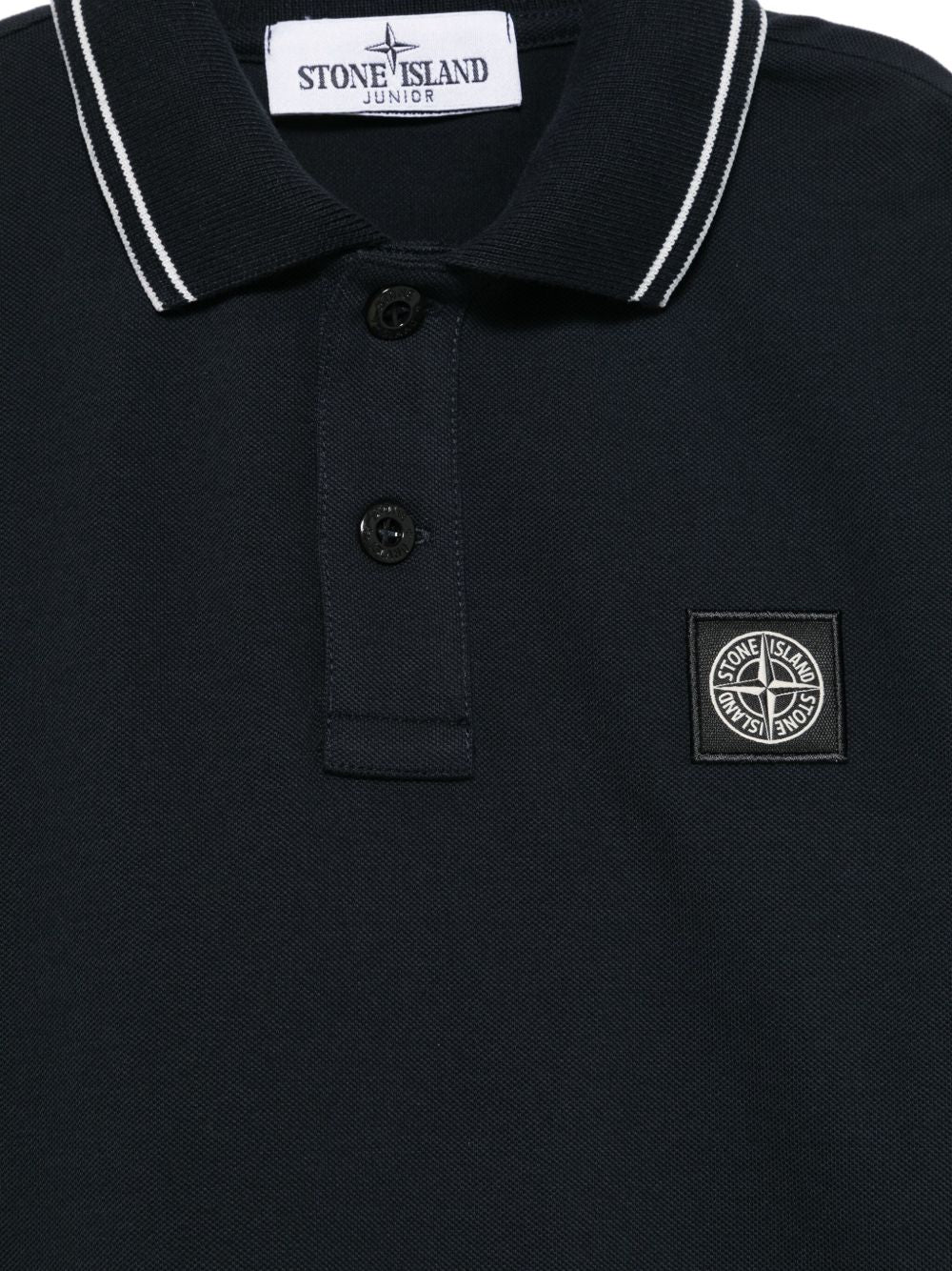 Polo bluy navy mini logo petto 2200001S0018 V0020 STONE ISLAND KIDS 
